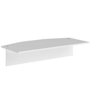 Приставка к столу полукрулая XTEN Белый  XET 189-1 (1800х914х25) в Надыме