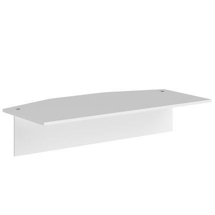 Приставка к столу полукрулая XTEN Белый  XET 189-1 (1800х914х25) в Салехарде - изображение