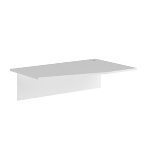 Дополнительный стол правая XTEN Белый  XCT 149-1(R) (1400х900х25) в Губкинском