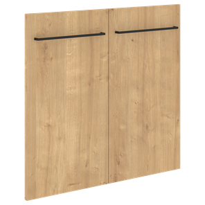 Дверь двойная низкая LOFTIS Дуб Бофорд LLD 40-2 (790х18х734) в Лабытнанги