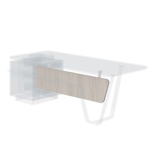 Экран стола правый LINE Дуб-серый-белый СФ-577601 (1413х19х340) в Новом Уренгое