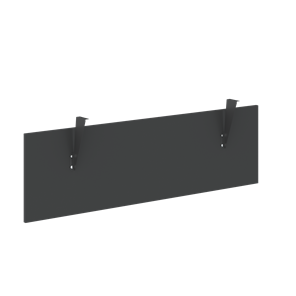 Фронтальная подвесная панель FORTA Черный Графит-Черный Графит-Бук FDST 1340 (1380х18х404) в Салехарде