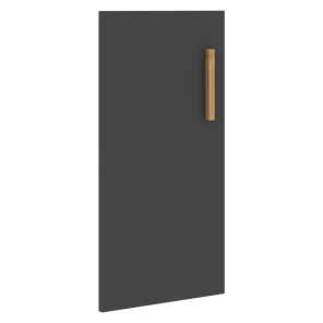 Дверь для шкафа низкая левая FORTA Черный ГрафитFLD 40-1(L) (396х18х766) в Салехарде