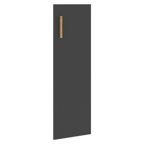 Средняя дверь для шкафа правая FORTA Черный Графит FMD40-1(R) (396х18х1164) в Надыме