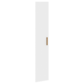 Дверь для шкафа высокая универсальная FORTA Белый FHD 40-1 (396х18х1932) в Салехарде