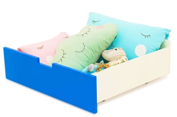 Ящик для кровати Skogen синий в Салехарде