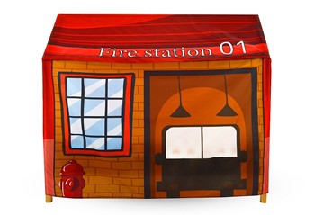 Игровая накидка для кровати-домика Svogen «Пожарная станция» в Ноябрьске