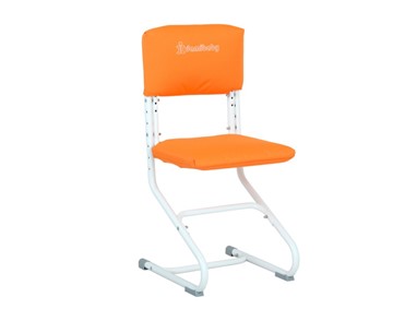 Набор чехлов на спинку и сиденье стула СУТ.01.040-01 Оранжевый, ткань Оксфорд в Муравленко