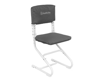 Комплект чехлов на спинку и сиденье стула СУТ.01.040-01 Серый, ткань Оксфорд в Ноябрьске
