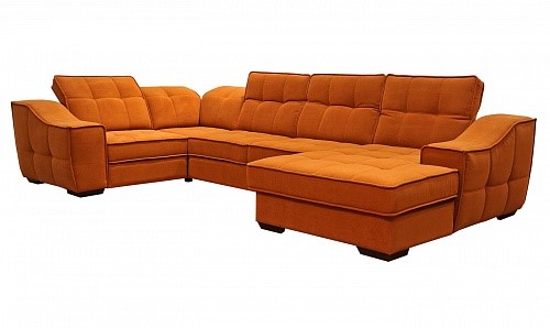 Угловой диван N-11-M (П1+ПС+УС+Д2+Д5+П1) в Ноябрьске - изображение