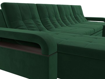 П-образный диван Лига-035 мини, Зеленый (велюр) в Лабытнанги - предосмотр 4