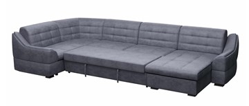 Большой диван с оттоманкой и креслом Антарес 1 ПДУ New в Новом Уренгое - предосмотр 1