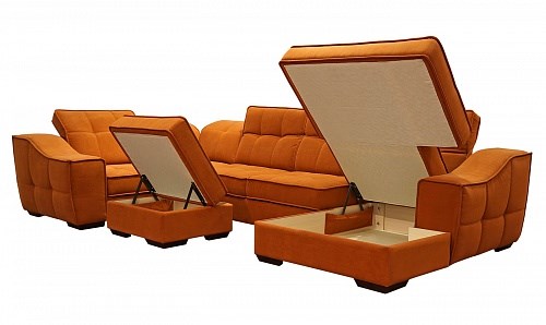 Угловой диван N-11-M (П1+ПС+УС+Д2+Д5+П1) в Надыме - изображение 2