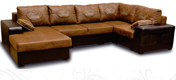 П-образный диван Verdi Плаза 405х210 в Ноябрьске