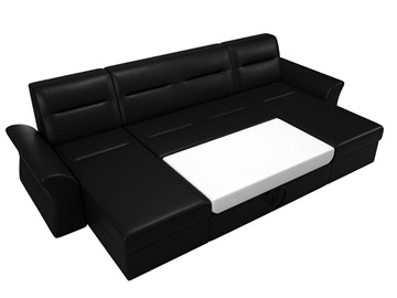 Большой П-образный диван Клайд, Черный (Экокожа) в Лабытнанги - предосмотр 1