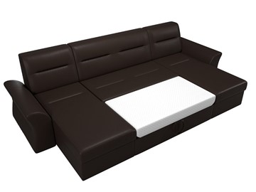 П-образный диван Клайд, Коричневый (Экокожа) в Тарко-Сале - предосмотр 1