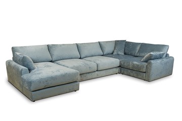 Большой П-образный диван Комфорт 4160х2340 мм в Салехарде