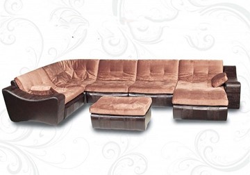П-образный диван Плимут-Лувр 410х230х175 в Новом Уренгое - предосмотр 1