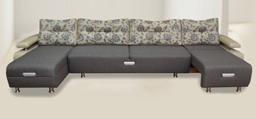 П-образный диван Престиж-15 микс в Надыме - предосмотр 1