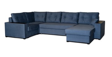 П-образный диван Комфорт 8 ДУ НПБ+МДФ в Салехарде - предосмотр