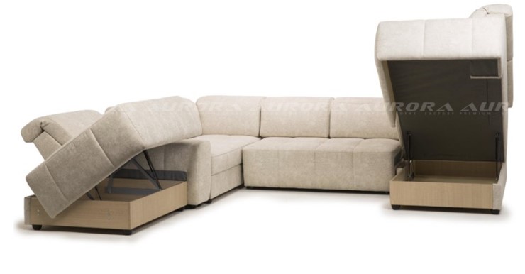 П-образный диван Монреаль 1.9 в Салехарде - изображение 1