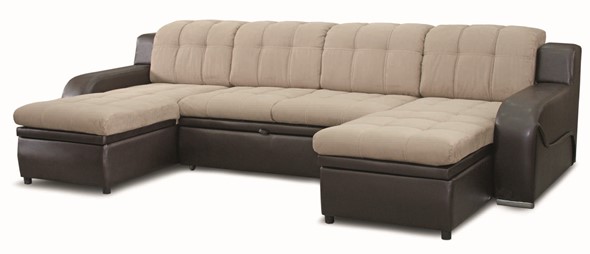 П-образный диван Жемчуг 2 ПДУ в Губкинском - изображение