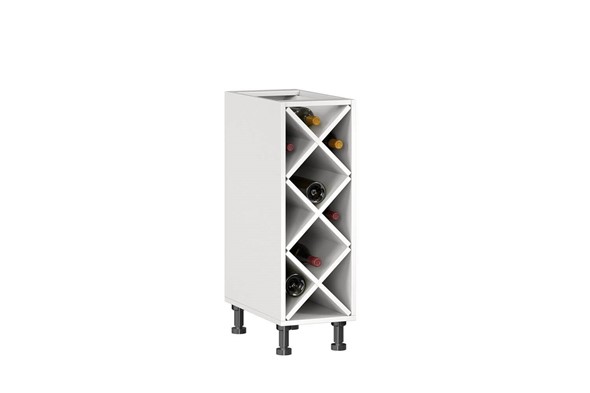 Кухонная тумба винная Италия ЛД 270.070, белая в Салехарде - изображение