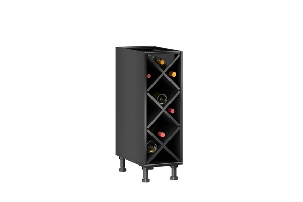 Кухонная тумба винная, Италия ЛД 270.070, черная в Салехарде - изображение