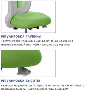 Кресло Holto-22 зеленое в Губкинском - предосмотр 8