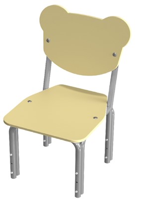 Детский растущий стул Стандарт (Кузя-Ст(1-3)ВСр) в Лабытнанги - изображение