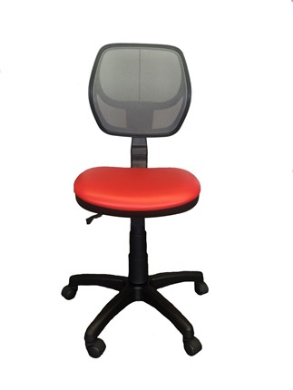 Детское вращающееся кресло LB-C 05, цвет красный в Салехарде - изображение