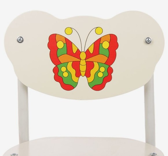Детский стул Бабочка 2 (Кузя-ББ(1-3)ВСр2) в Надыме - изображение 1