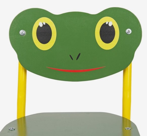Детский растущий стул Лягушонок (Кузя-ЛГ(1-3)ЗЖ) в Губкинском - изображение 1
