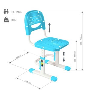 Детский стул SST3 Blue в Тарко-Сале - предосмотр 4