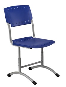 Детский стул регулируемый Отличник.3 5-7, Синий RAL 5002/Светло-серый в Салехарде