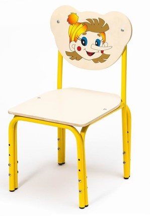 Детский стул Буратино (Кузя-БР(1-3)БЖ) в Муравленко - изображение