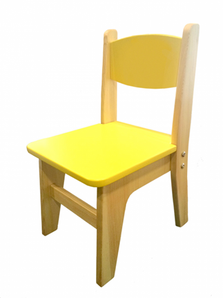 Детский стульчик Вуди желтый (H 260) в Салехарде - изображение