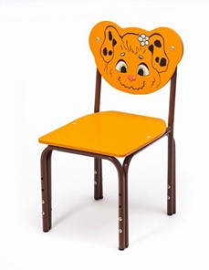 Детский растущий стул Собачка (Кузя-СБ(1-3)ОК) в Салехарде