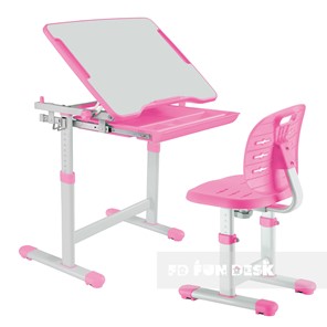Парта растущая + стул Piccolino III Pink в Салехарде - предосмотр