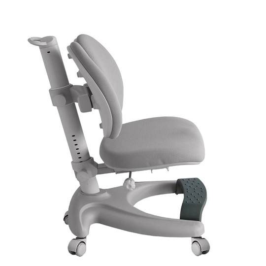Комплект парта + кресло Nerine Grey +  Solerte Grey + чехол для кресла в подарок! в Салехарде - изображение 5
