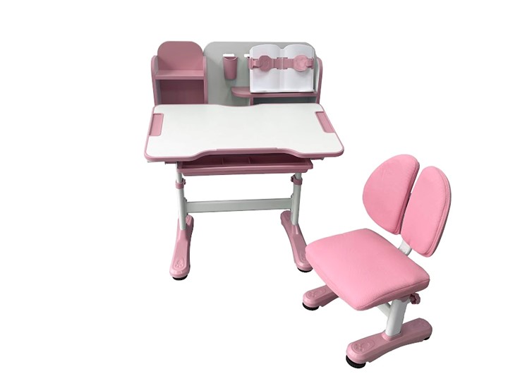 Парта растущая и стул Vivo Pink FUNDESK в Ноябрьске - изображение 3
