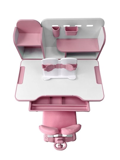 Парта растущая и стул Vivo Pink FUNDESK в Ноябрьске - изображение 6