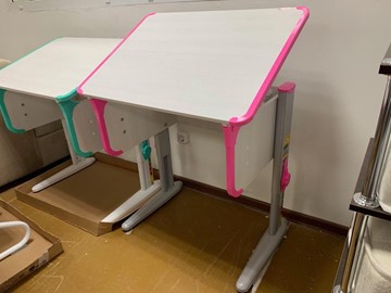 Детский стол-трансформер СУТ-41 Рамух/Белый/Беж, 000008002 в Салехарде