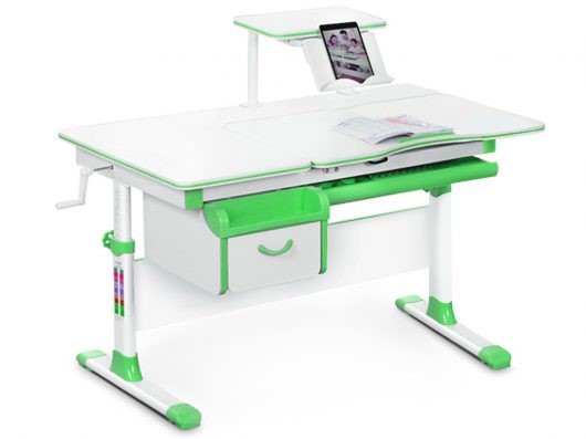 Детский стол-трансформер Mealux Evo-40, Зеленый в Губкинском - изображение