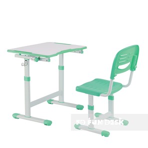 Растущая парта + стул Piccolino II Green в Новом Уренгое - предосмотр