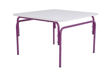 Растущий стол Фея Мой малыш, 0-1 гр., белый-фиолетовый в Салехарде