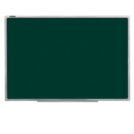 Доска для мела магнитная 90х120 см, зеленая, ГАРАНТИЯ 10 ЛЕТ, РОССИЯ, BRAUBERG, 231706 в Салехарде - изображение