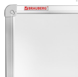 Магнитная доска для рисования BRAUBERG 100х150 см, алюминиевая рамка в Надыме - предосмотр 3