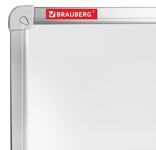 Магнитная доска для рисования BRAUBERG 80х100 см, алюминиевая рамка в Лабытнанги - предосмотр 2