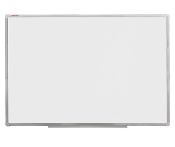 Магнитная доска на стену BRAUBERG 90х120 см, алюминиевая рамка в Муравленко
